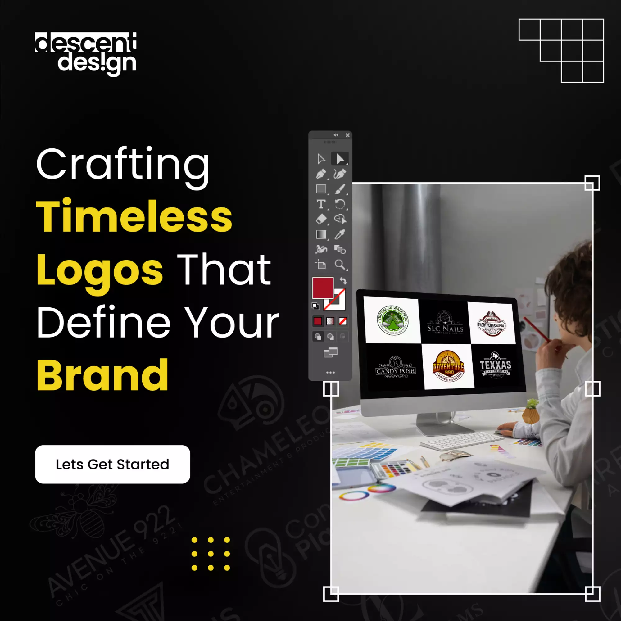 Custom and professional social media post design with clean layout and brand elements